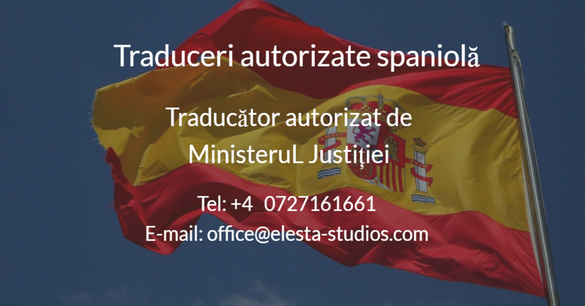 traduceri autorizate spaniola